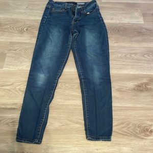 high wasted aeropostale jeans - short cut